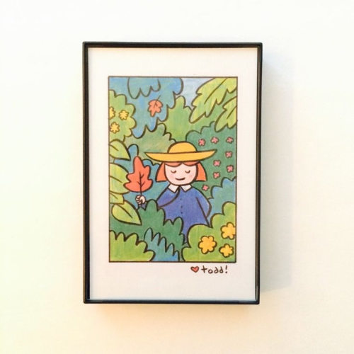 Madeline Print: Ludwig Bemelmans Classic Children's Book Art (4x6 inches)
