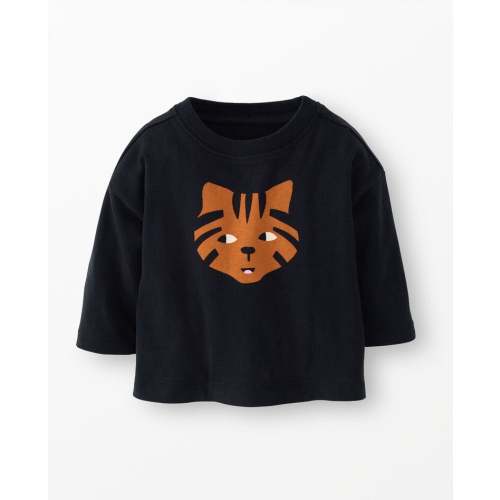 Baby Long Sleeve Oversized Graphic T-Shirt | Hanna Andersson