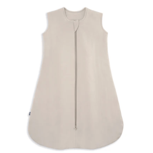 HALO - 1.5 TOG supersoft bamboo wearable blanket, double zipper sleeping bag with weighted feel - oat