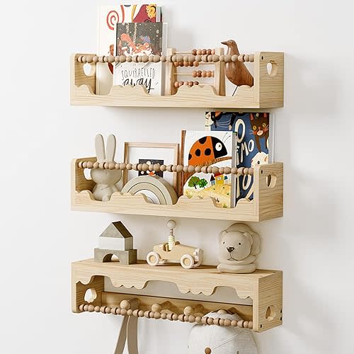 Floating Shelves for Nursery