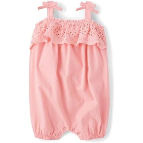 The Children's Place baby-girls And Newborn Everyday Summer Rompers