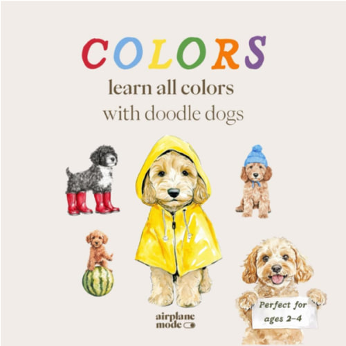 COLORS: learn all colors with doodle dogs
