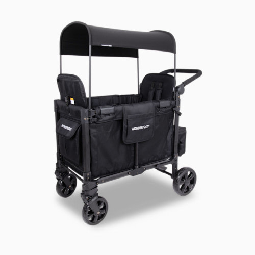W2 Elite Pro Stroller Wagon - Jet Black