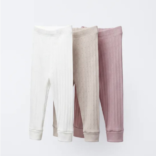 THREE-PACK POINTELLE LEGGINGS - Pink | ZARA United States