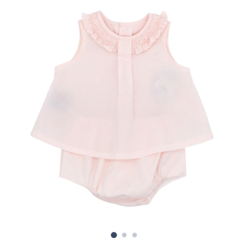 Alice Smocked Diaper Set