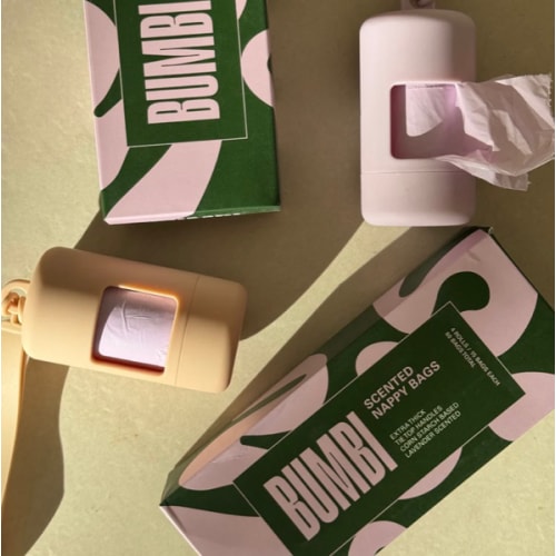 Nappy Bag Dispenser + Bags