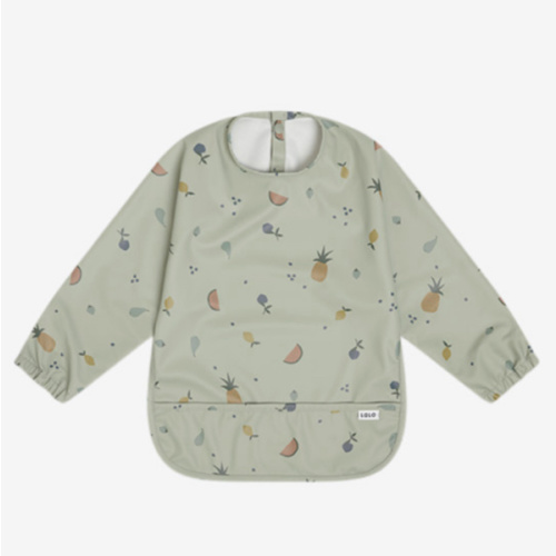Lalo Smock Bib - Sage Print