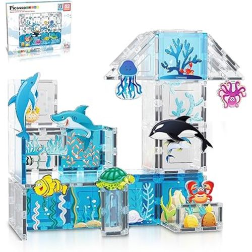 PicassoTiles | Magnetic Tiles — Marine Theme
