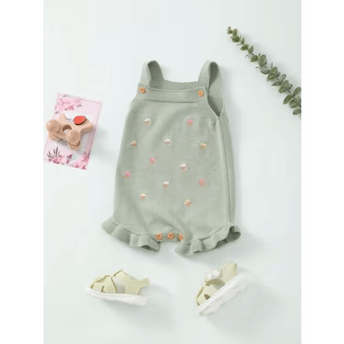 xixiu baby girl newborn summer jumpsuit lightweight - Temu