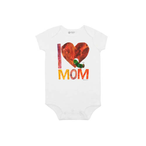 I Love Mom Bodysuit Bodysuit – The Eric Carle Museum of Picture Book Art