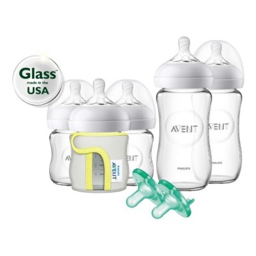 Philips Avent Avent Glass Natural Bottle Baby Set