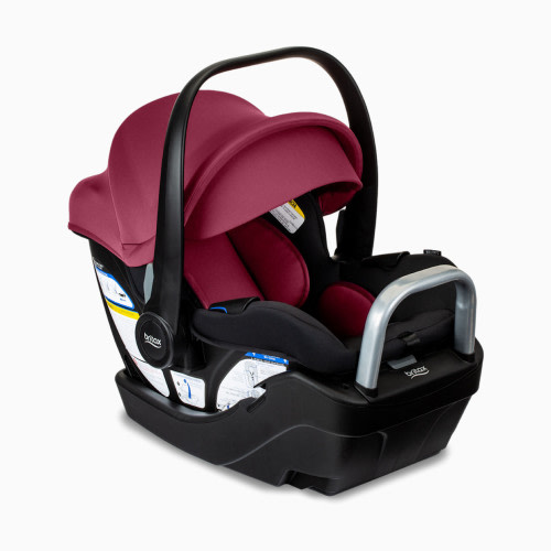 Britax Willow S Infant Car Seat with Alpine Base - Ruby Onyx