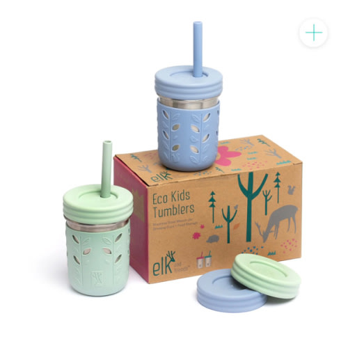 Stainless Steel 10oz Drinking Tumblers + Food Storage