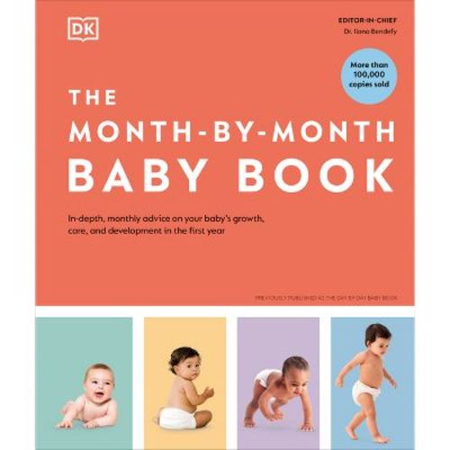 The Month-By-Month Baby Book - by DK (Hardcover)