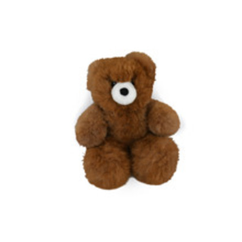 Jumbo Giant Alpaca Fur Teddy Bear 20" Natural Plush Assorted Colors - Sanyork Fair Trade