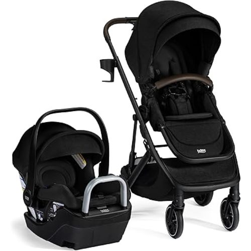 Britax Prism Travel System with Willow S Infant Car Seat — Raven Black