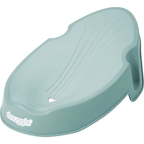Shnuggle | Newborn Baby Bath Support | Ergonomic Soft-Touch Seat | Lightweight Non-Slip Base | Compact | Perfect for Babies up to 6 Months