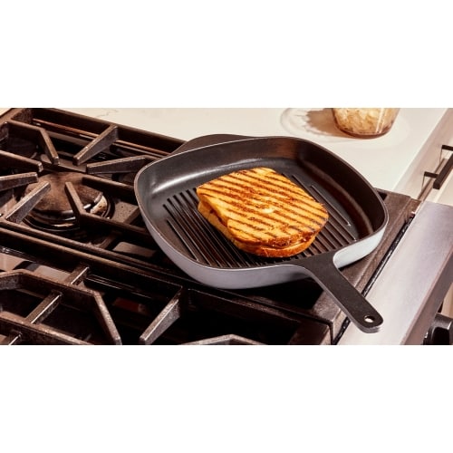 10.5” Enameled Cast Iron Grill Pan