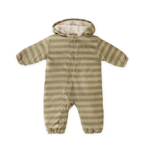 Sherpa Lined Storm Suit - Moss Stripe