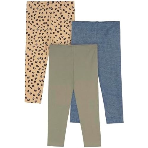 Gerber Baby Girls' Toddler Multi-Pack Premium Leggings