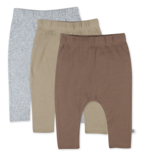 3-Pack Organic Cotton Harem Pants | 3-6 months