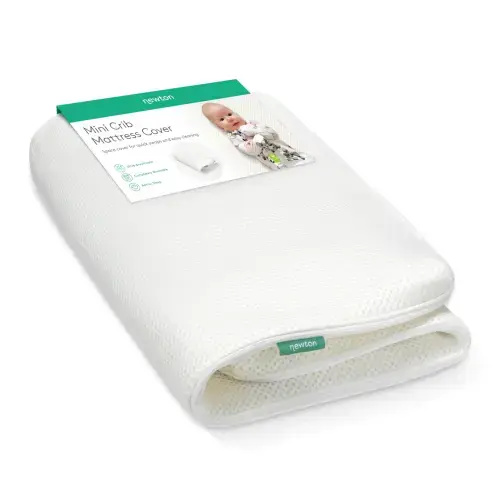 Extra Mini Crib Mattress Cover - Mini / White