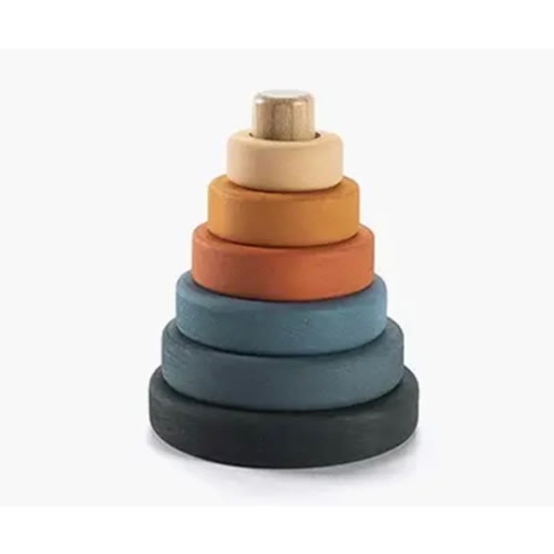 Wooden Mini Ring Stacker