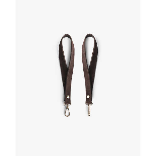 Suede Stroller Hooks for Diaper Bag