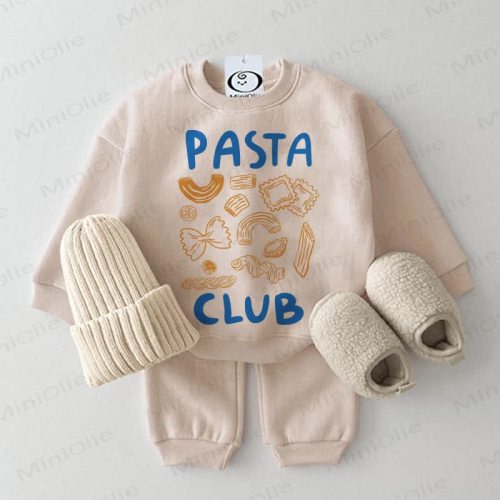 PASTA CLUB Baby Sweatshirt 2-piece Set