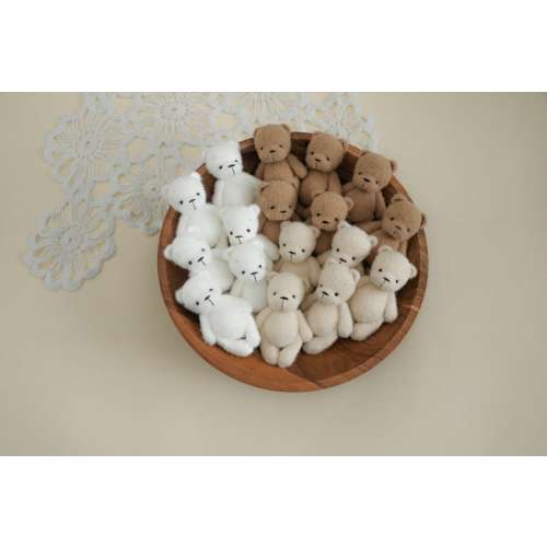 RTS! Knitted teddy bears | Newborn photography props Bear props Newborn posing toy/lovie Teddy bear