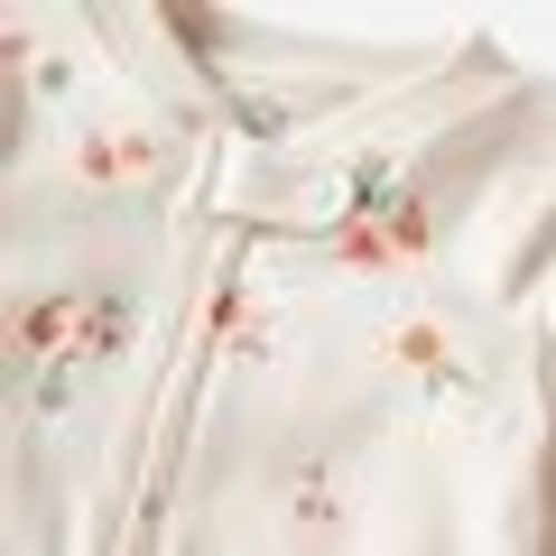 Baby Organic Cotton Fruit-Print Sleep & Play Pajamas