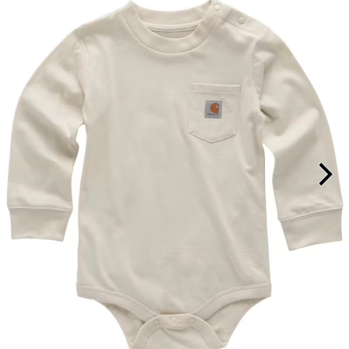 Carhartt Long-Sleeve Pocket Bodysuit for Babies | Bass Pro Shops