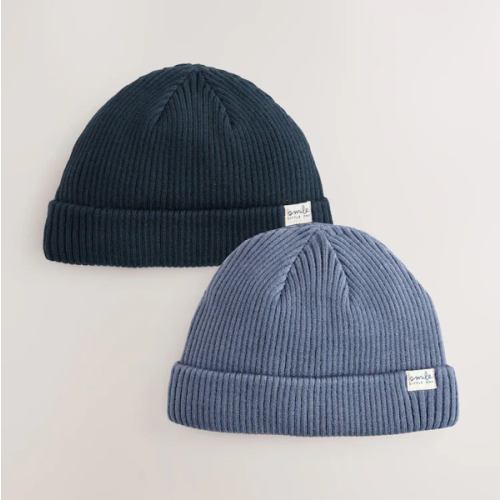 Minerals 2 Pack Baby Beanie Knitted Hats