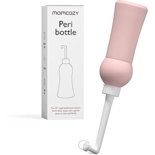 Momcozy 17oz Postpartum Upside Down Peri Bottle, Ergonomic, Perfect for Maternity Women Moms Delivery Care Mothers Cleansing After Birth