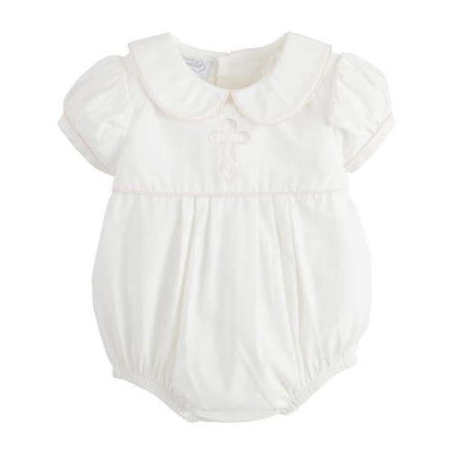 Pink Cross Poplin Bubble