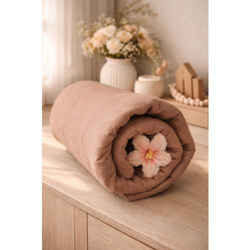 Organic Linen Baby Blanket: Breathable, Lightweight, Handmade