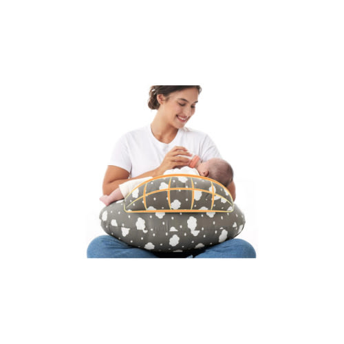 Buy Momcozy Adjustable Nursing Pillow Grey Clouds at Well.ca | Free Shipping $35+ in Canada