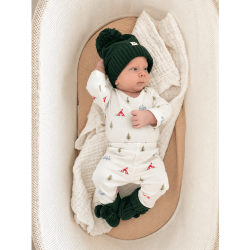 Alpine Village Bodysuit + Pant Set
