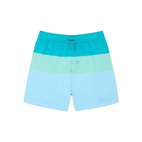 Wonder Nation Baby and Toddler Boy Swim Trunks, Size 12M-5T