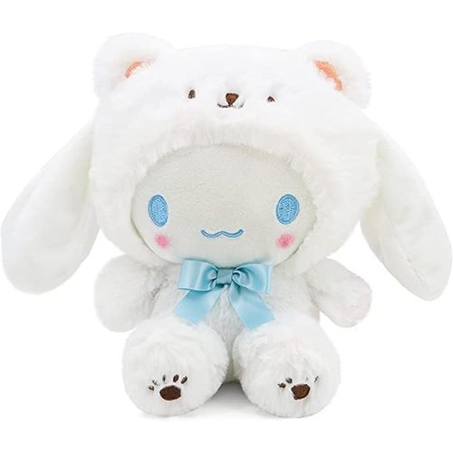 Cartoon Kawaii White Bear Cross-Dressing Series Plush,Soft Plush Doll Cute Soft Toys, Plush Pillow Stuffed Animals Toy Birthday Gifts for Girls Kids (White)