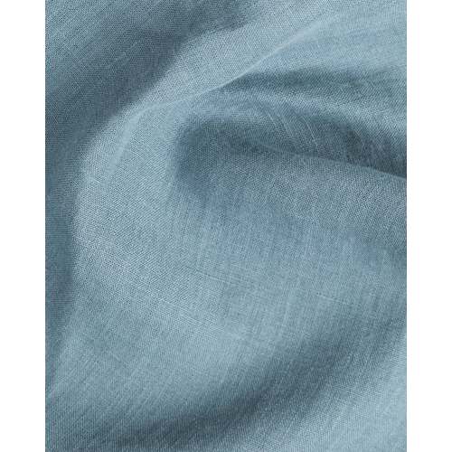 Gray blue wide medium weight linen fabric