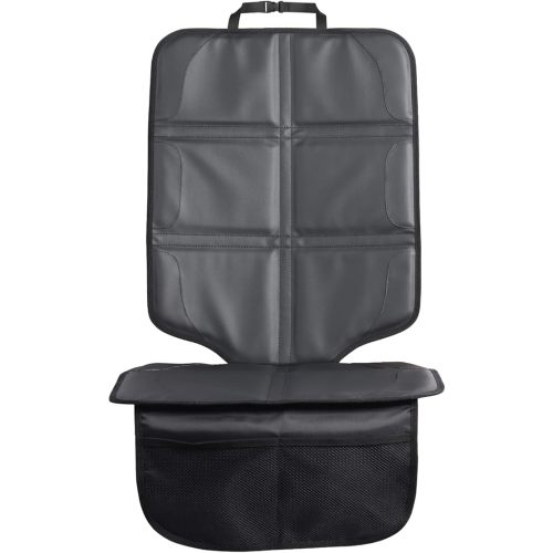 Car Seat Protector,Extra Thick Car Seat Covers Non-Slip Waterproof Mat Pad Leaving No Imprints Marks for Child Baby Pet Truck SUV Automobile (Black-B)