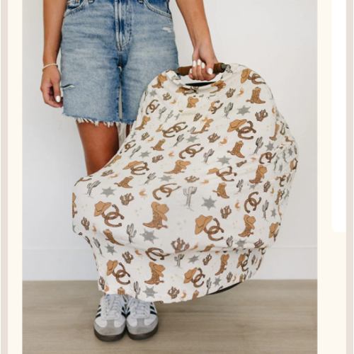 Outlaw Cowboy Ribbed Bamboo Multi-Use Cover