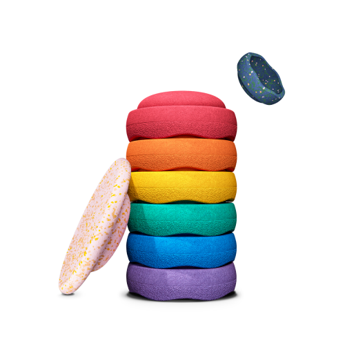 Stapelstein ® Water Lily Rainbow Set – Stapelstein®