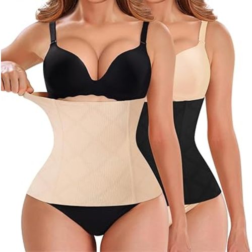 Nebility Womens' Waist Trainer Tummy Control Waist Cincher Slim Body Shaper