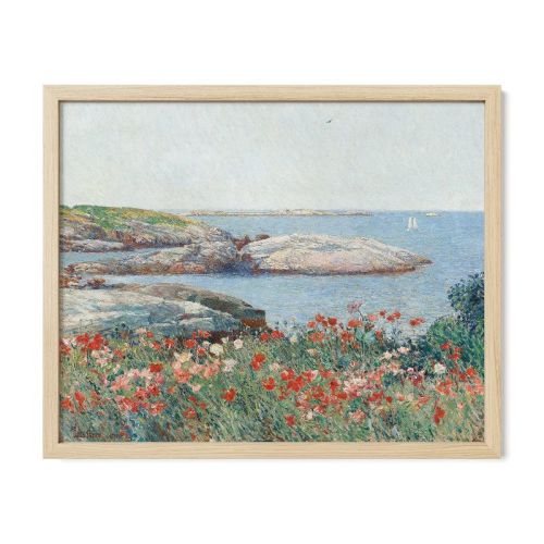 Framed Vintage Poppies Print – Vintage Artwork & Floral Wall Art