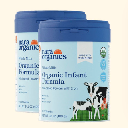 Organic Whole Milk Infant Formula – Starter bundle – Nara Organics