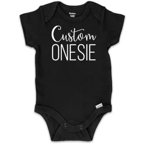 Kate & Meri Custom Baby Onesie Bodysuit | Personalized Baby Romper