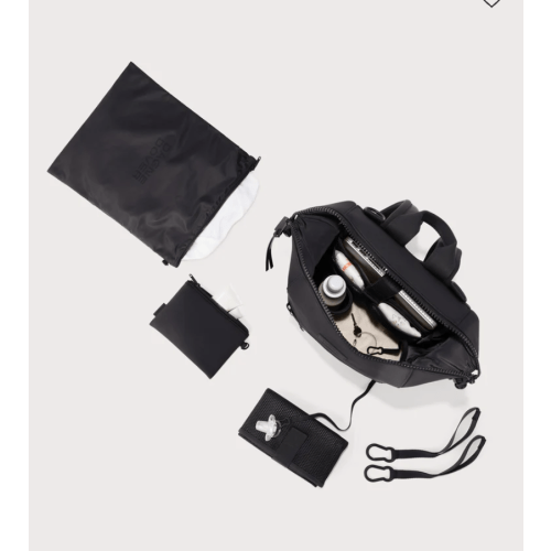 Indi Diaper Backpack in Onyx, Medium