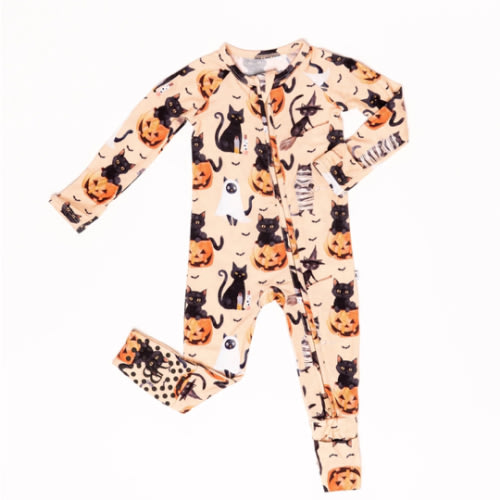 Feline Spooky Convertible Romper